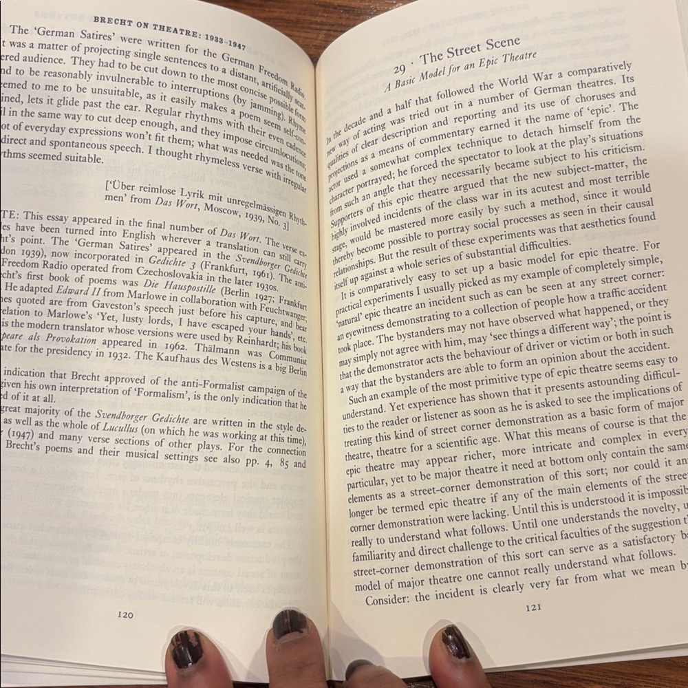 Brecht on Theatre paperback literature critical thinking drama Book - - Picture 7 of 11